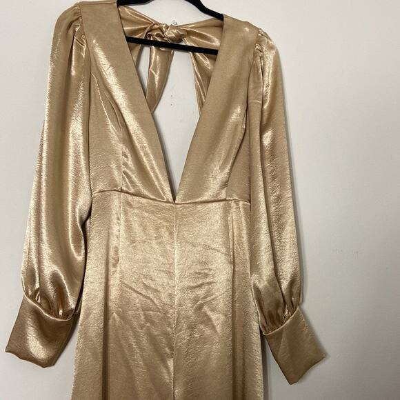 Free People Nadia Jumpsuit - Us 12 - Calm Sand - Picture 4 of 6